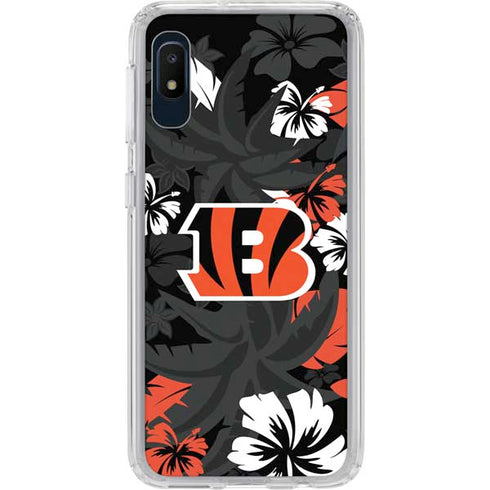 NFL Cincinnati Bengals Tropical Print Galaxy Cases