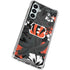 NFL Cincinnati Bengals Tropical Print Galaxy A16 5G Clear Case