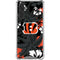 NFL Cincinnati Bengals Tropical Print Galaxy A17 Clear Case