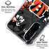 NFL Cincinnati Bengals Tropical Print Galaxy A36 5G Clear Case