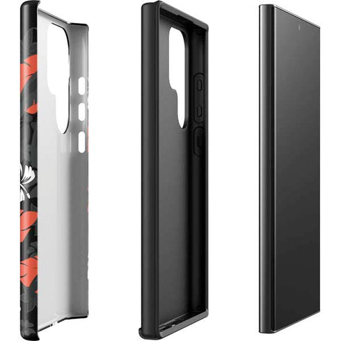 NFL Cincinnati Bengals Tropical Print Galaxy S23 Ultra Pro Case