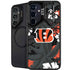 NFL Cincinnati Bengals Tropical Print Galaxy S25 Kickstand Case