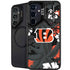 NFL Cincinnati Bengals Tropical Print Galaxy S25 Plus Kickstand Case