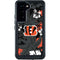 NFL Cincinnati Bengals Tropical Print Galaxy S24 Waterproof Case