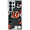 NFL Cincinnati Bengals Tropical Print Galaxy S25 Ultra Clear Case