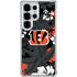NFL Cincinnati Bengals Tropical Print Galaxy S25 Ultra Clear Case