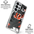 NFL Cincinnati Bengals Tropical Print Galaxy S25 Ultra Clear Case