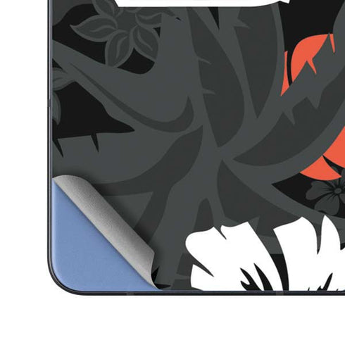 NFL Cincinnati Bengals Tropical Print Galaxy Z Fold5 5G Skin