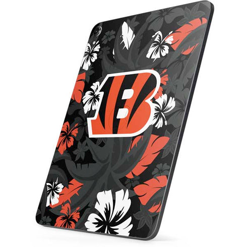 NFL Cincinnati Bengals Tropical Print Apple iPad Pro Skin