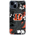 NFL Cincinnati Bengals Tropical Print iPhone 15 Clear Case