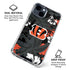 NFL Cincinnati Bengals Tropical Print iPhone 15 Clear Case