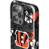 NFL Cincinnati Bengals Tropical Print iPhone 15 Pro Impact Case