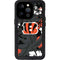 NFL Cincinnati Bengals Tropical Print iPhone 15 Pro Waterproof Case