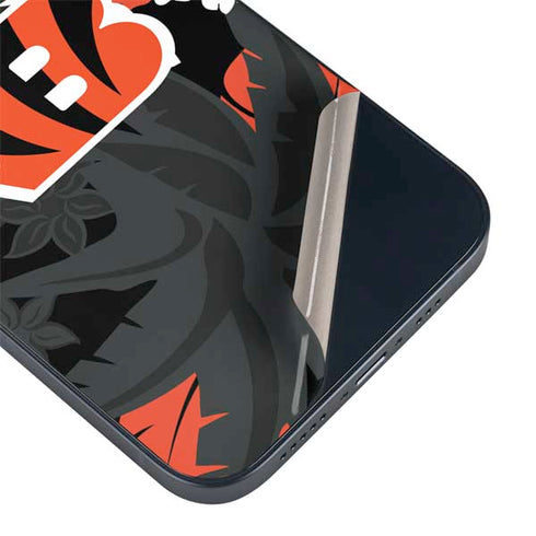 NFL Cincinnati Bengals Tropical Print iPhone 15 Skin