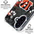 NFL Cincinnati Bengals Tropical Print iPhone 16 Clear Case