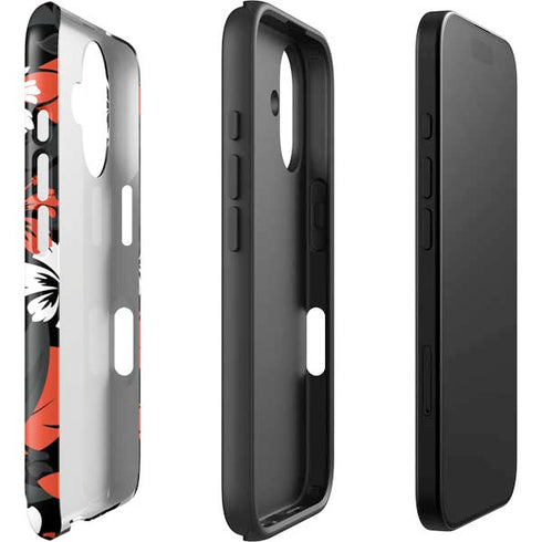 NFL Cincinnati Bengals Tropical Print iPhone 16 Impact Case