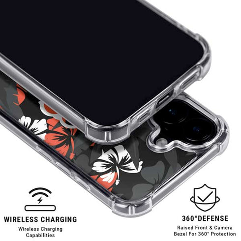 NFL Cincinnati Bengals Tropical Print iPhone 16 Plus MagSafe Case