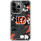 NFL Cincinnati Bengals Tropical Print iPhone 16 Pro Max Clear Case