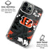 NFL Cincinnati Bengals Tropical Print iPhone 16 Pro Max Clear Case