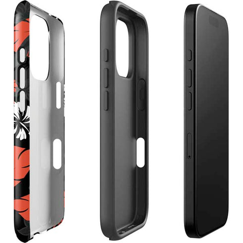 NFL Cincinnati Bengals Tropical Print iPhone 16 Pro Max Impact Case