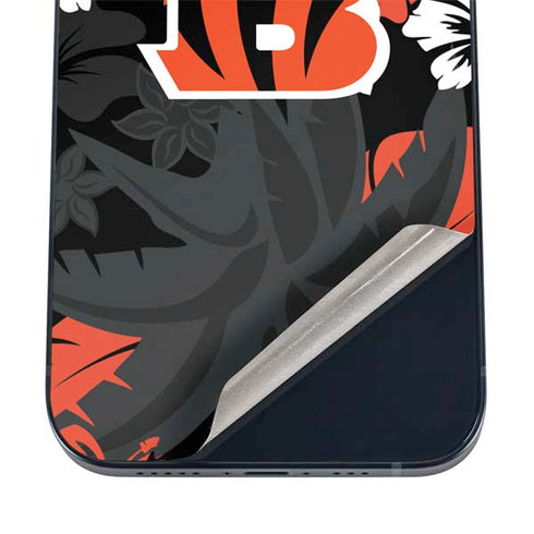 NFL Cincinnati Bengals Tropical Print iPhone 16 Skin