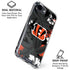 NFL Cincinnati Bengals Tropical Print iPhone 16e Clear Case