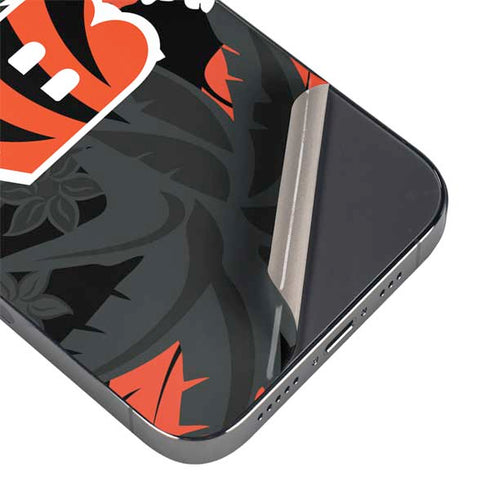 NFL Cincinnati Bengals Tropical Print iPhone 16e Skin