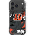 NFL Cincinnati Bengals Tropical Print iPhone 18 Pro Clear Case