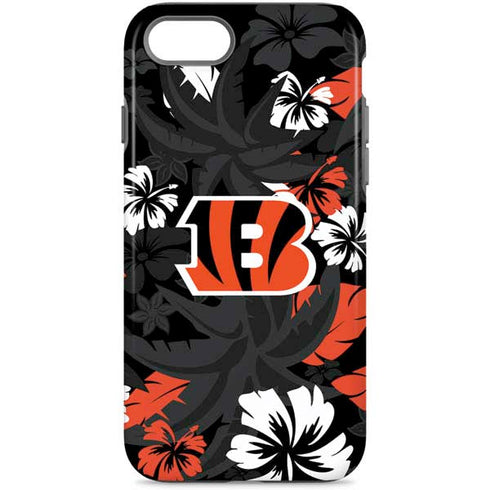 NFL Cincinnati Bengals Tropical Print iPhone Cases