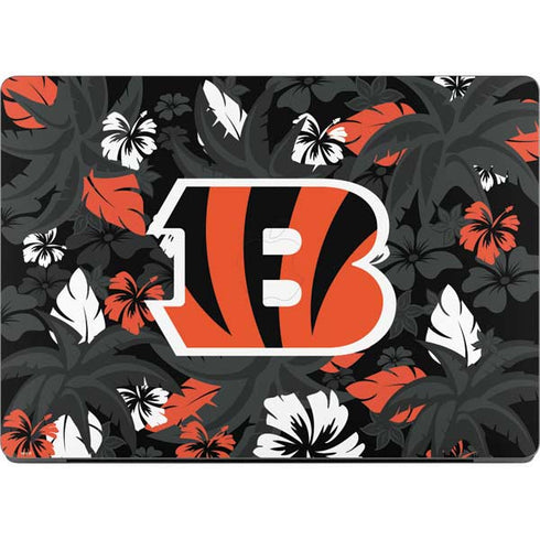 NFL Cincinnati Bengals Tropical Print Apple MacBook Pro 14-inch Skin