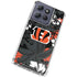 NFL Cincinnati Bengals Tropical Print Moto G Play 5G (2025) Clear Case