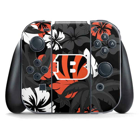 NFL Cincinnati Bengals Tropical Print Nintendo Skins
