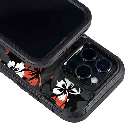 NFL Cincinnati Bengals Tropical Print Otterbox Defender iPhone Skin