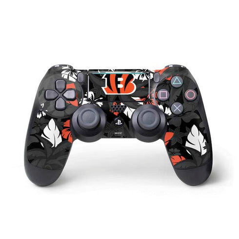 NFL Cincinnati Bengals Tropical Print PlayStation PS4 Skins