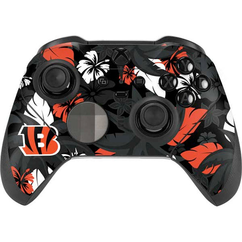 NFL Cincinnati Bengals Tropical Print Xbox Elite Wireless Controller Series 2 Skin