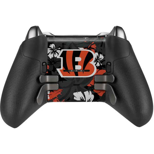 NFL Cincinnati Bengals Tropical Print Xbox Elite Wireless Controller Series 2 Skin