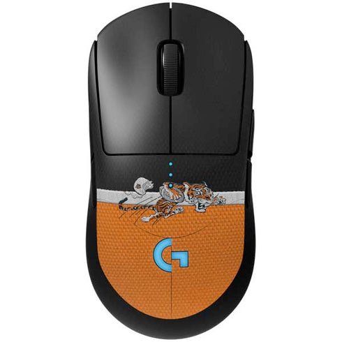 NFL Cincinnati Bengals Vintage G Pro Wireless Gaming Mouse Skin