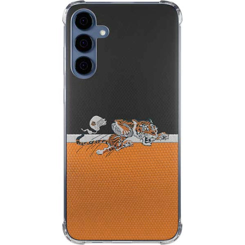 NFL Cincinnati Bengals Vintage Galaxy A55 5G Clear Case