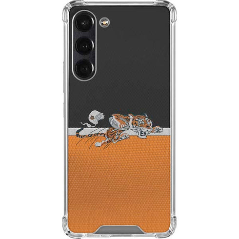 NFL Cincinnati Bengals Vintage Galaxy S24 FE Clear Case