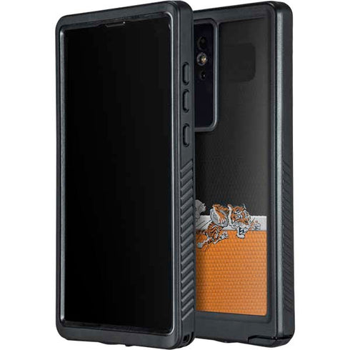 NFL Cincinnati Bengals Vintage Galaxy S24 Ultra Waterproof Case