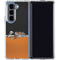 NFL Cincinnati Bengals Vintage Galaxy Z Fold5 5G Clear Case