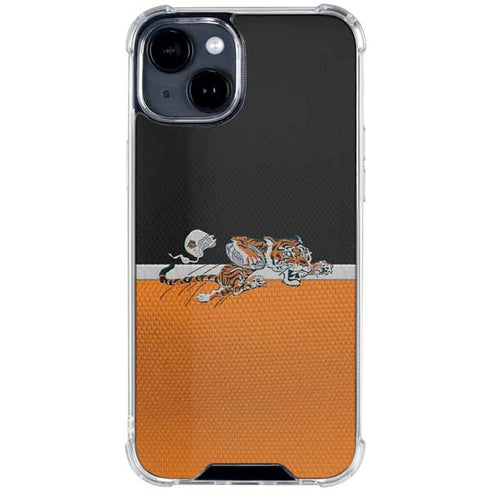 NFL Cincinnati Bengals Vintage iPhone 15 Clear Case