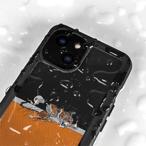NFL Cincinnati Bengals Vintage iPhone 15 Plus Waterproof Case