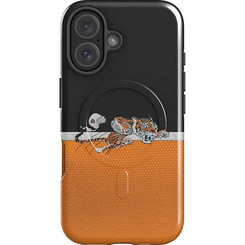 NFL Cincinnati Bengals Vintage iPhone 16 Magsafe Impact Case