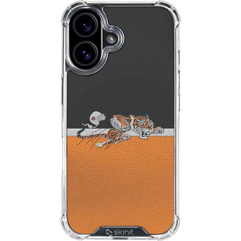 NFL Cincinnati Bengals Vintage iPhone 16 Plus Clear Case