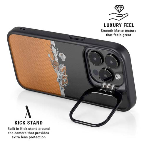 NFL Cincinnati Bengals Vintage iPhone 16 Pro Kickstand Case