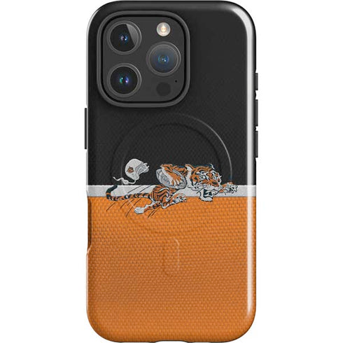 NFL Cincinnati Bengals Vintage iPhone 16 Pro Max Magsafe Impact Case