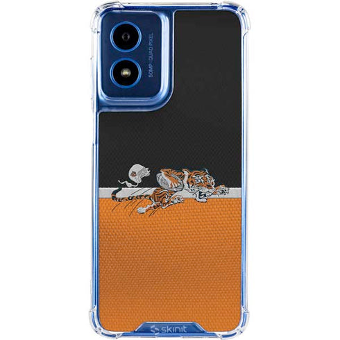 NFL Cincinnati Bengals Vintage Moto G 5G (2024) Clear Case