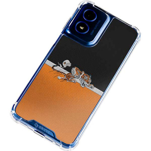 NFL Cincinnati Bengals Vintage Moto G 5G (2024) Clear Case