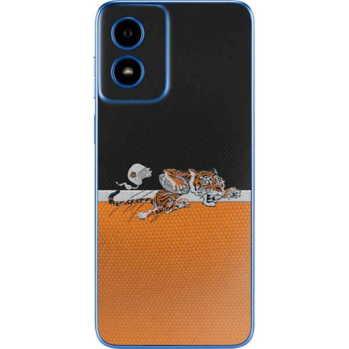 NFL Cincinnati Bengals Vintage Moto G Play 4G (2024) Skin